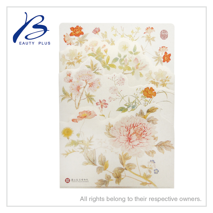 A4 multi-layers L file folder with different sizes sheets, office A4 document folder, file decoration with school file,