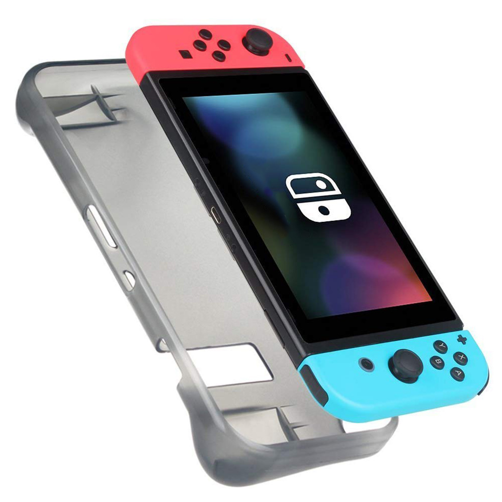 Мягкий ТПУ защитный чехол для Nintendo Switch с защитой экрана от царапин
