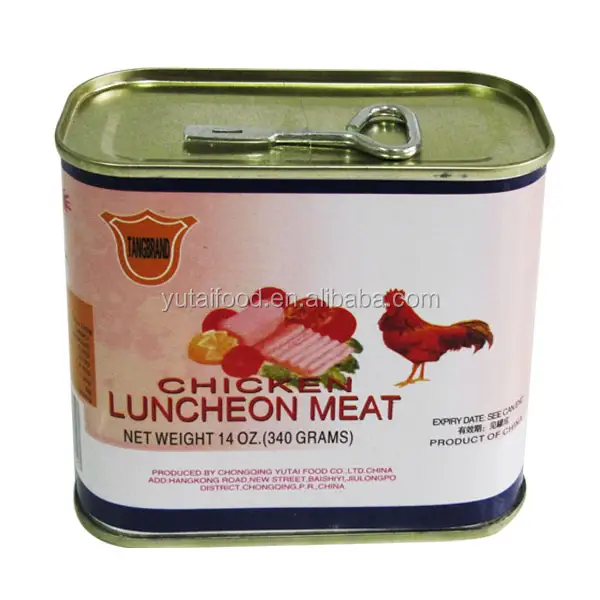 2018 Best Selling Canned Chicken Luncheon Meat