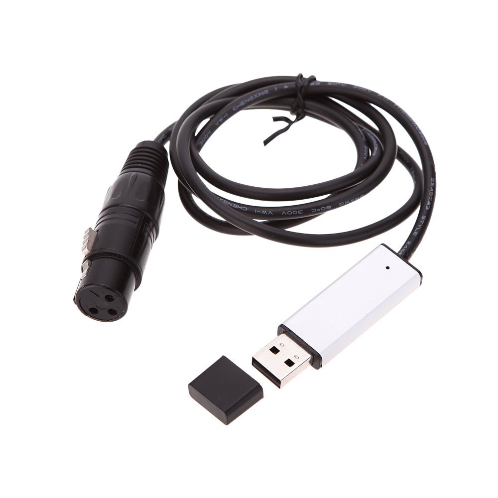 Мини-флеш-накопитель USB к DMX512 СИД сценическое освещение DMX компьютерная USB DMX консоль контроллер DMX диммер
