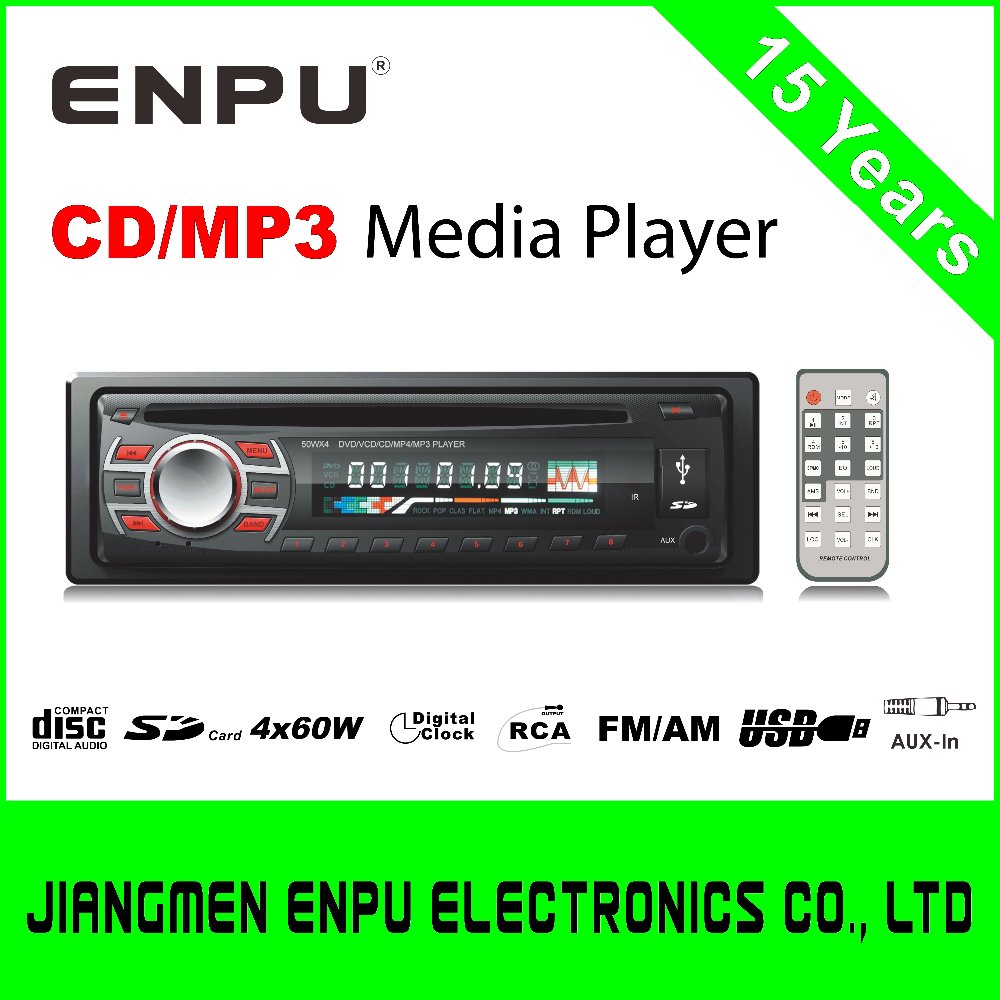 Автомобильный CD-плеер с USB SD AUX ISO RDS Bluetooth
