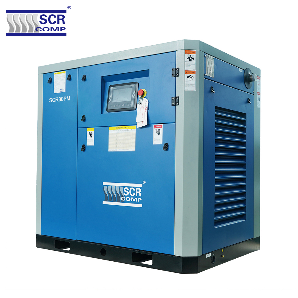 Screw 400 cfm Air Compressor with Engine