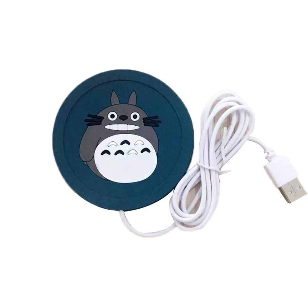 Оптовая продажа, мягкая силиконовая подставка под кофейную чашку с Usb для дома и офиса