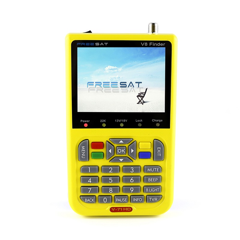 Натуральная Freesat V8 finder СБ HD DVB-S2 высокой четкости спутниковый искатель MPEG-4 Freesat спутниковый Finder метр
