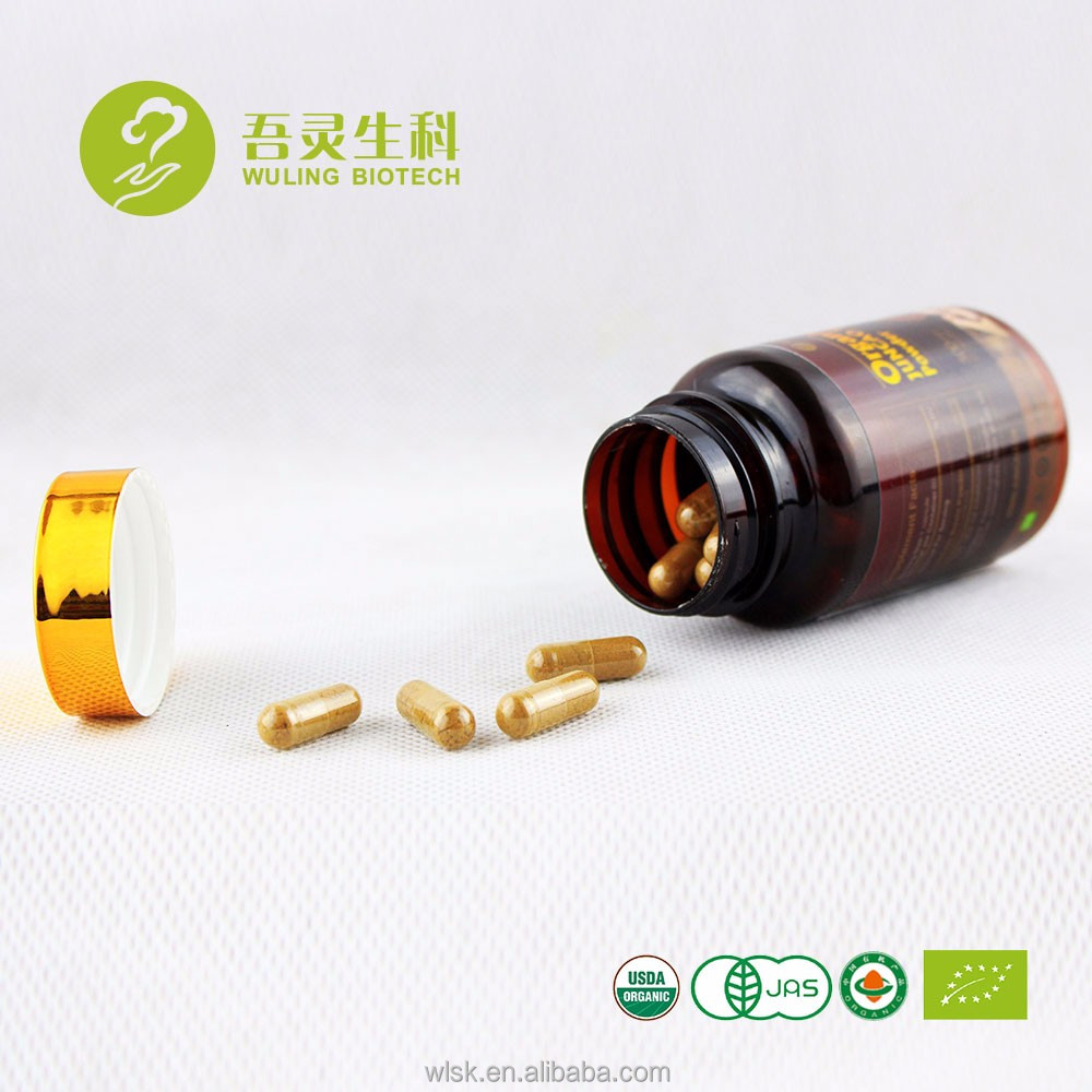 300 мг/шт Ganoderma lucidum Spore капсулы стены сломаны