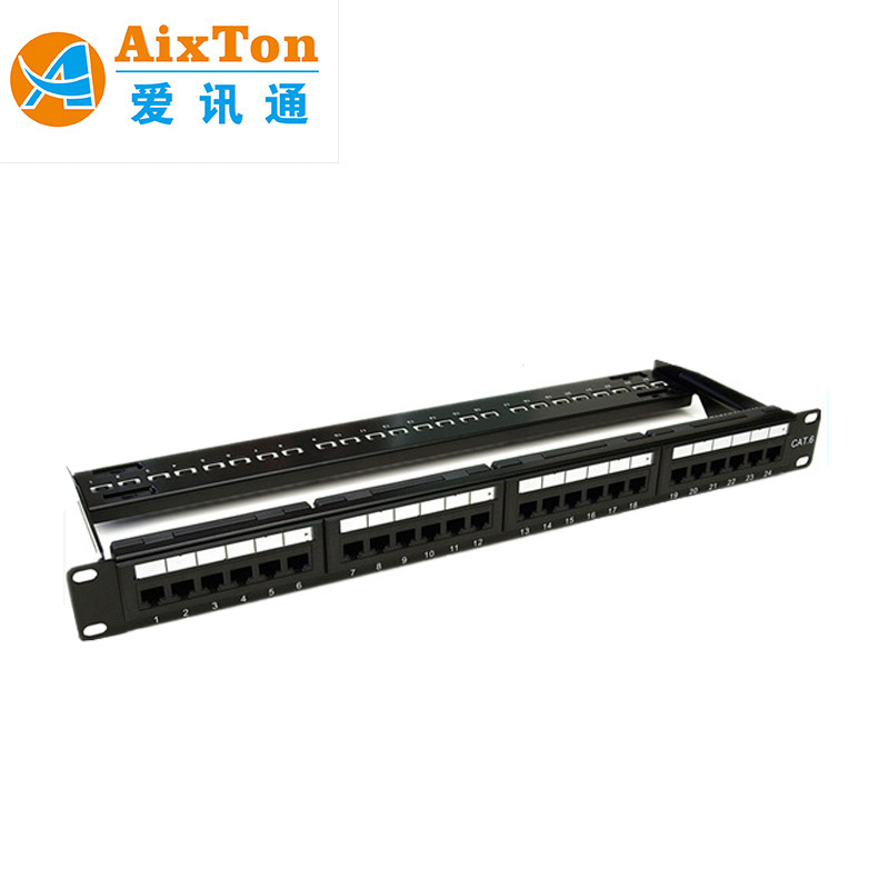 19 дюймов UTP cat5e cat6 48 порт патч-панель