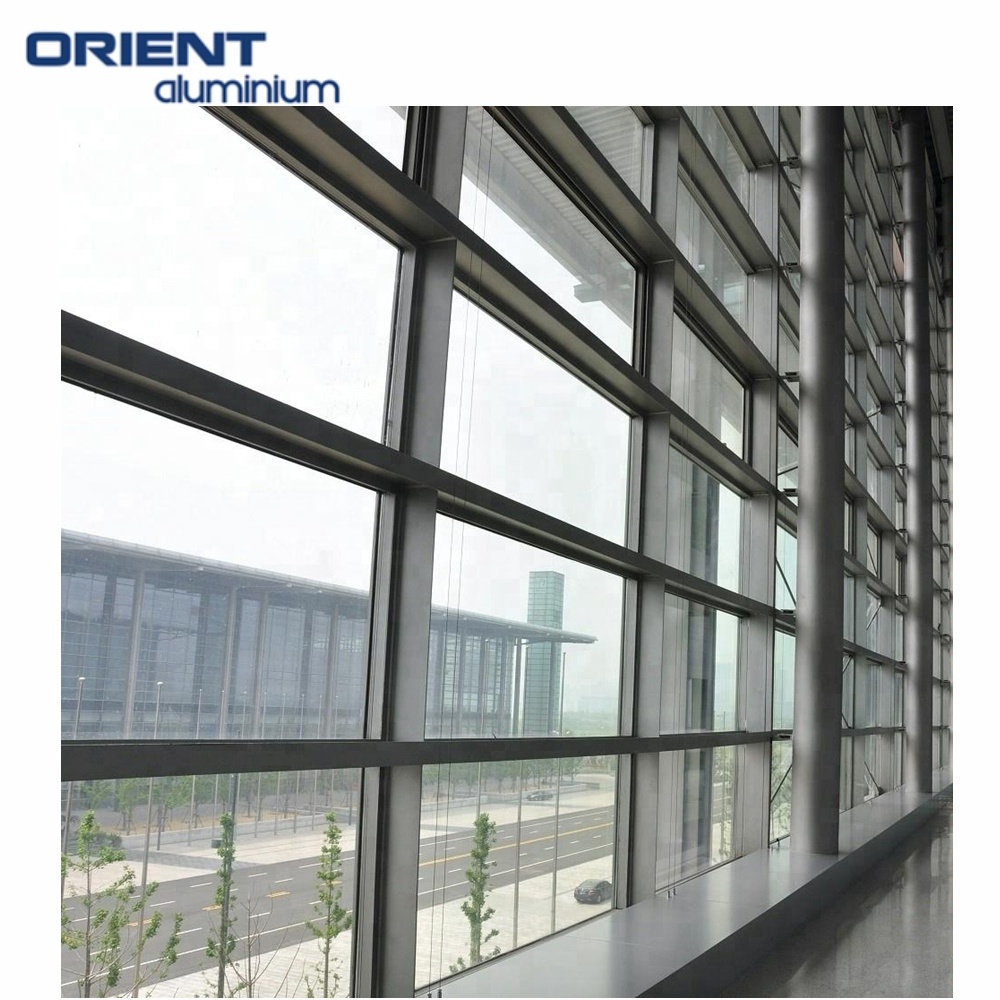 Invisible Aluminium Structural Glass Curtain Walls China factory