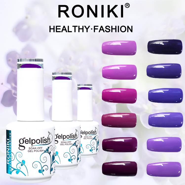 RONIKI бесплатный образец private label УФ светодио дный LED гель замочить от лак для ногтей