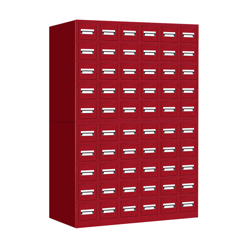 Wholesale cheap price 60 drawers hospital metal powder coated medicine cabinet