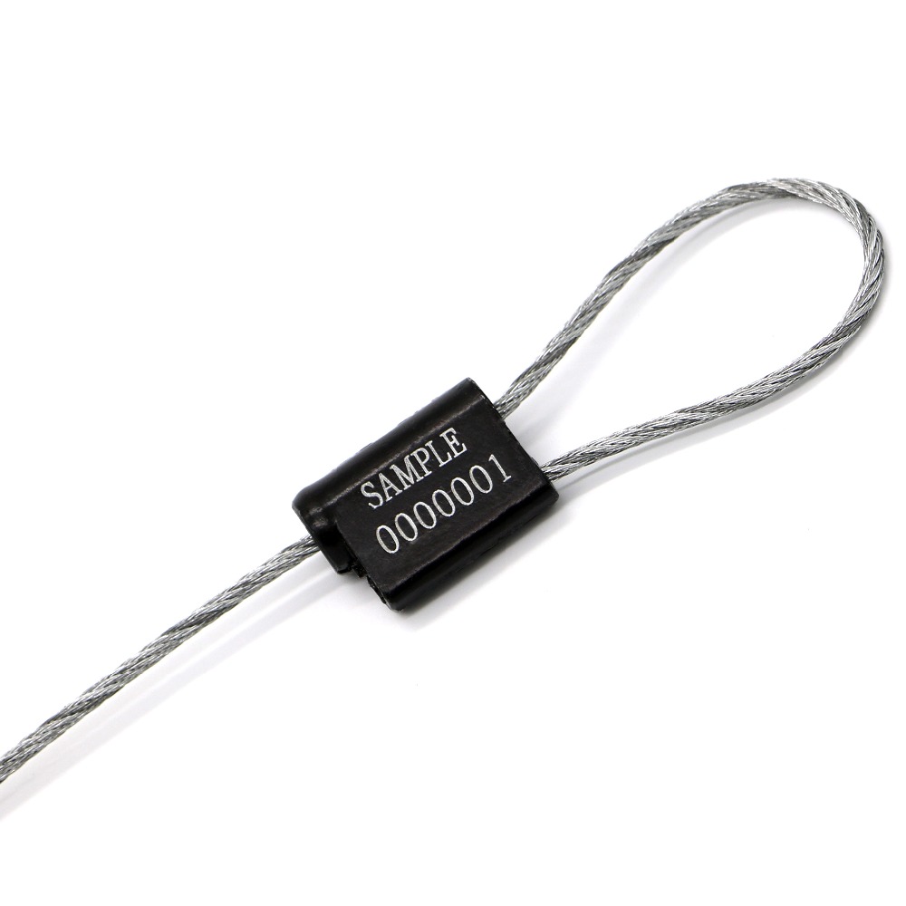 REC203 truck door security seals single use steel wire cable seal
