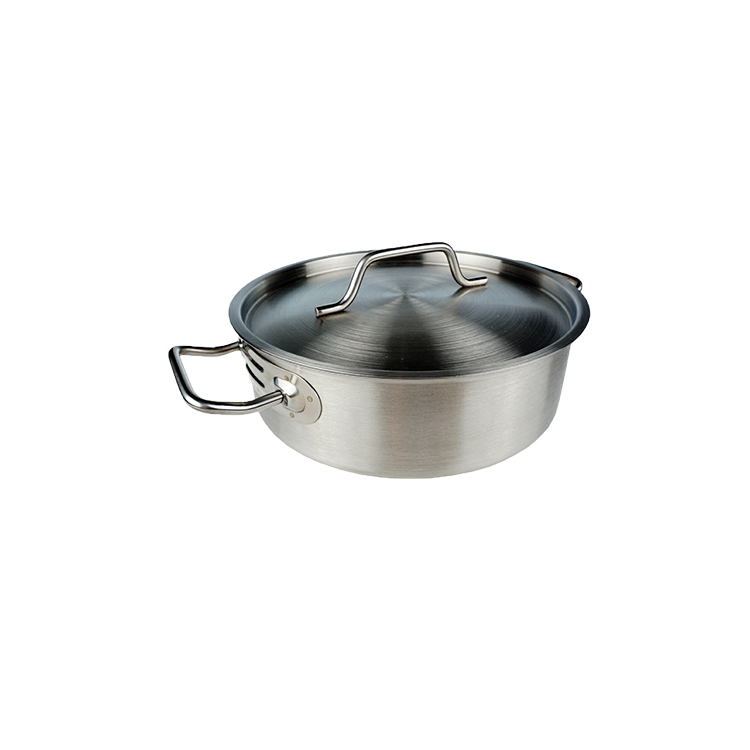 Hottest Selling Stainless Steel Sauce Pot with Compound Bottom