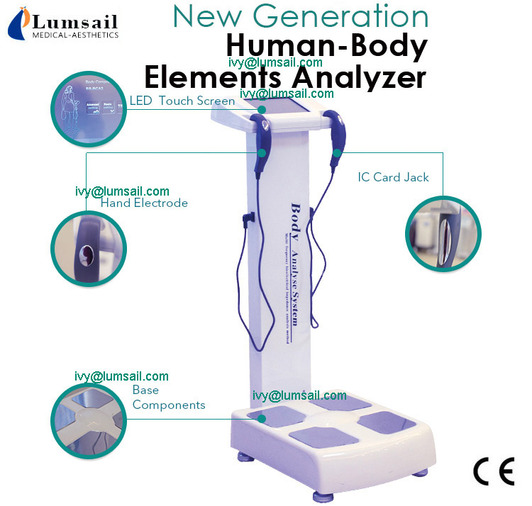 Body Fat Percentage and Body Fat Mass Analyzer for Metabolic Age Body Age and Visceral Fat Test