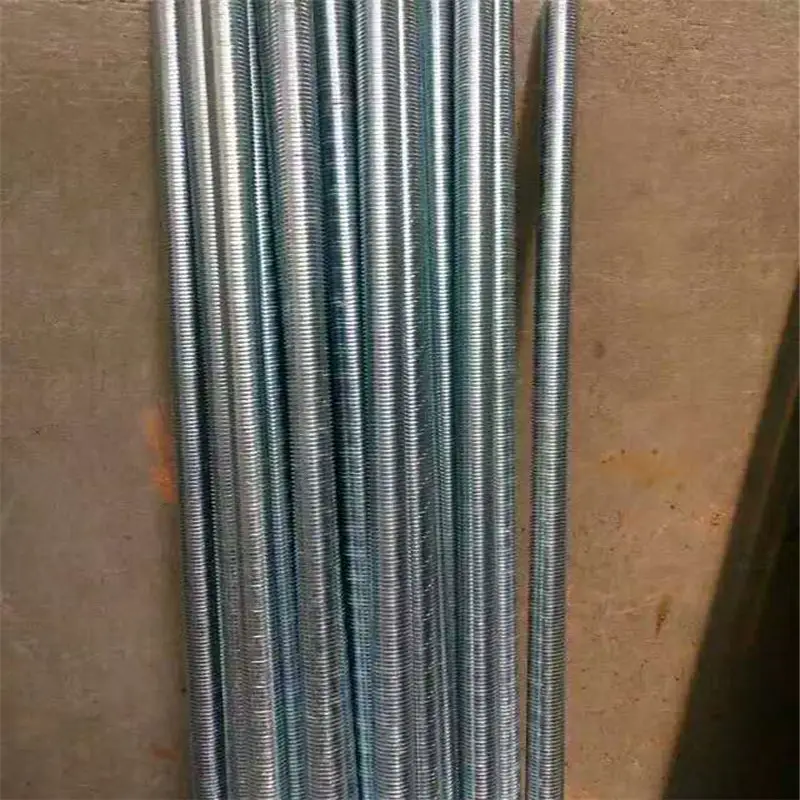 Wholesale Supplier Carbon Steel Thread Bar Galvanized Threaded Rod