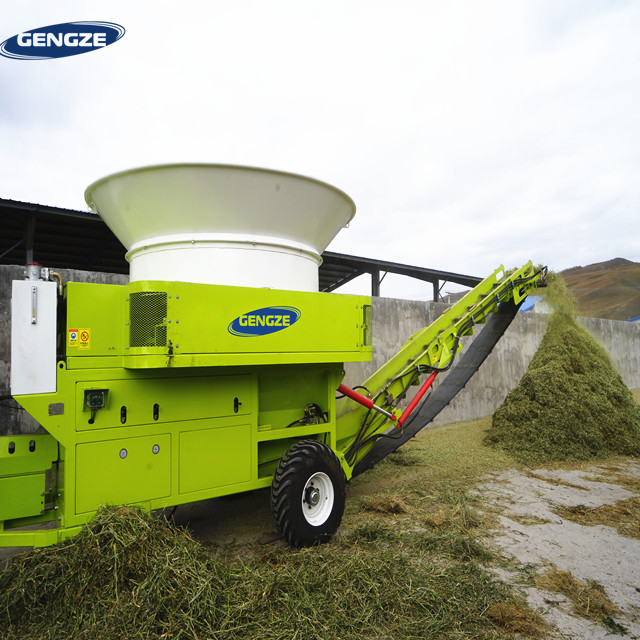 Dry and wet feed processing crushing machines hay cutting straw forage chopper machine shredder grass cutter on sale