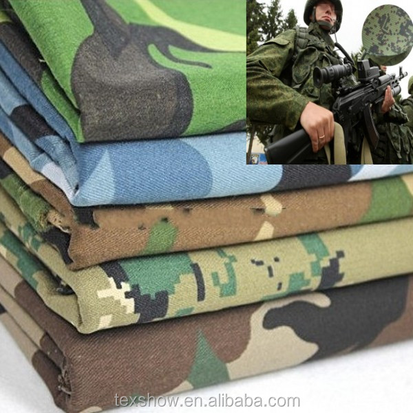 T/C джунгли камуфляжная ткань для военной формы