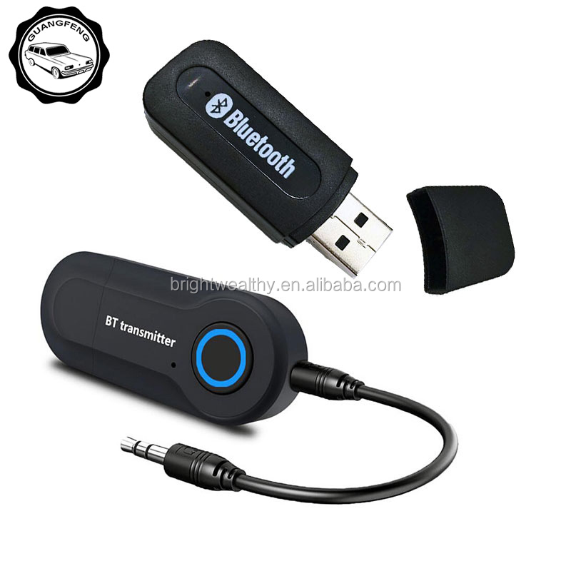 Оригинальный завод беспроводной Bluetooth аудио приемник автомобильный комплект Aux аудио Mp3 музыкальный передатчик с микрофоном Handsfree адаптер приемник
