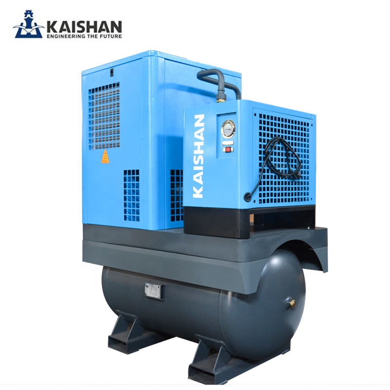 10 hp BKX series стационарный промышленный винтовой воздушный компрессор с резервуаром для осушения воздуха