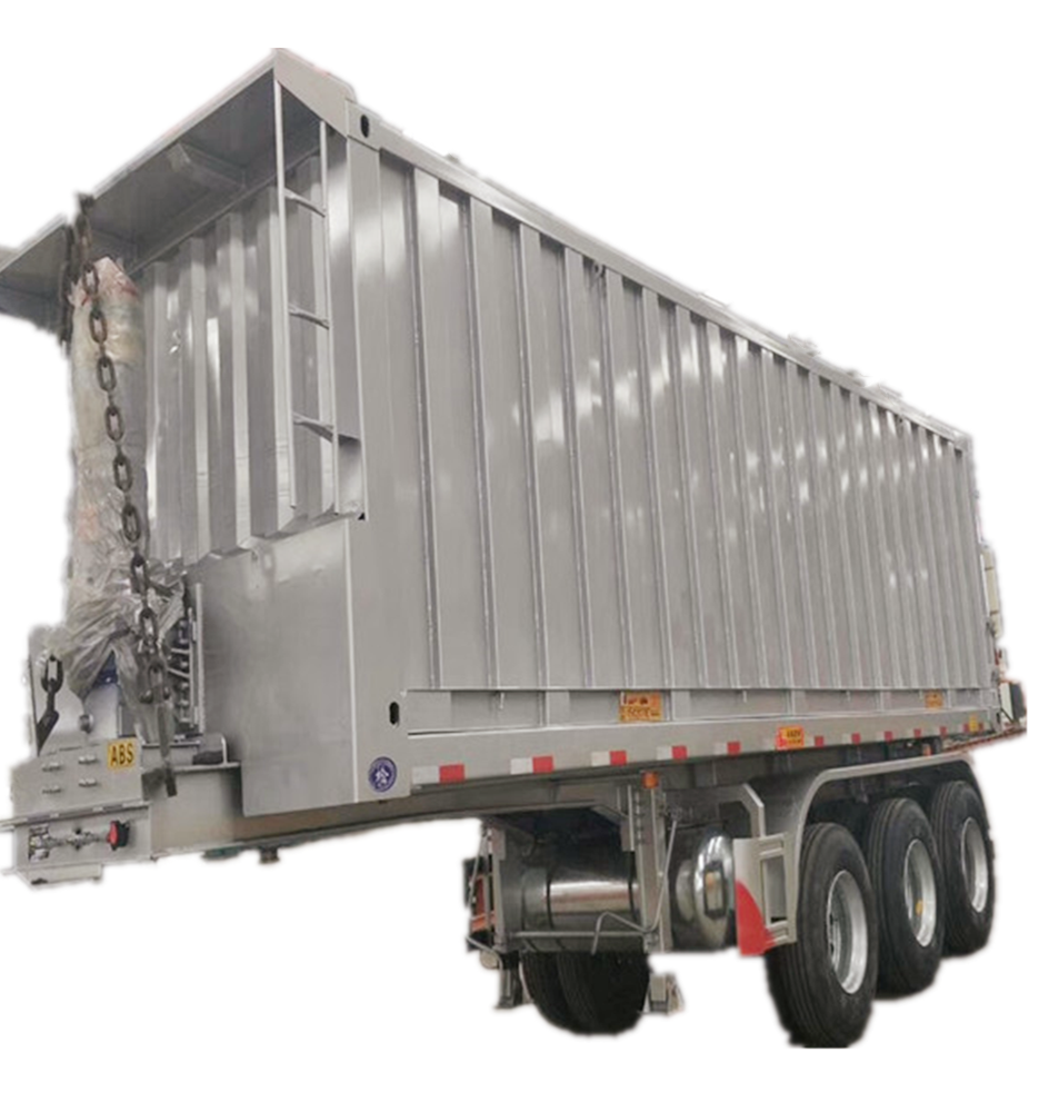 Shandong LiangHong бренд 3 Axle Capacity Самосвал полуприцеп для продажи