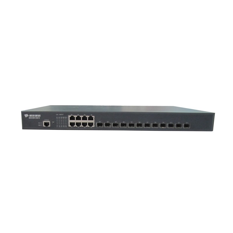 12 Портовое 10 Гбит SFP + 8 GE UTP управляемым BDCOM оригинальный сетевые коммутаторы