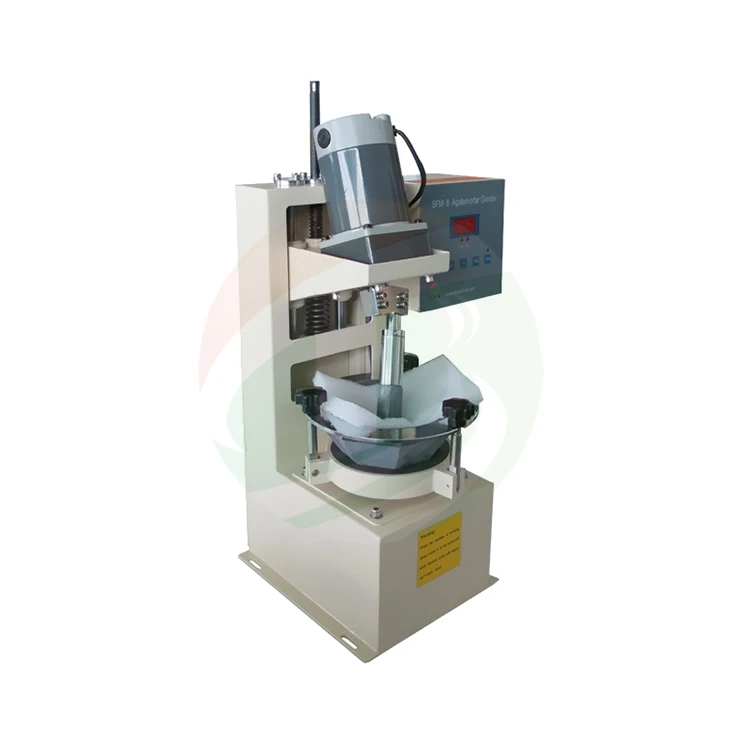 Automatic Desktop Grinder with Built-In Agate Mortar & Pestle for battery lab research