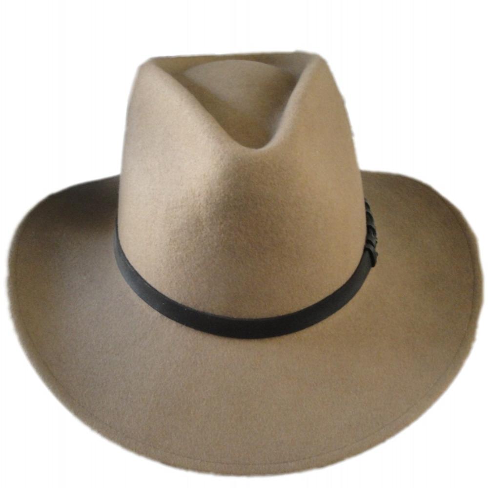 Шерстяная ковбойская шляпа stetson с большими полями, бежевая, верблюжья, Черная