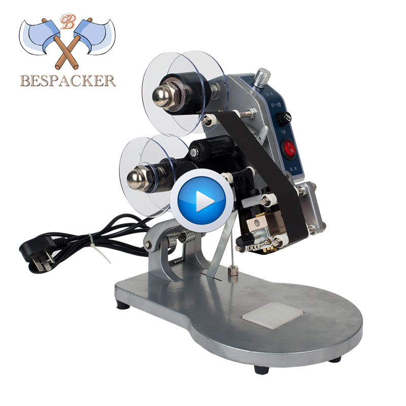 Bespacker DY-8 ручная машина для горячего тиснения даты истечения срока годности