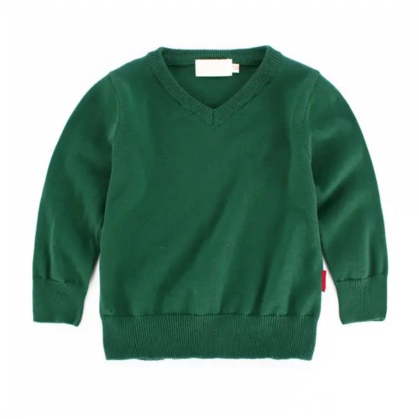 Basic spring sweater plain knit unisex baby clothes 2015