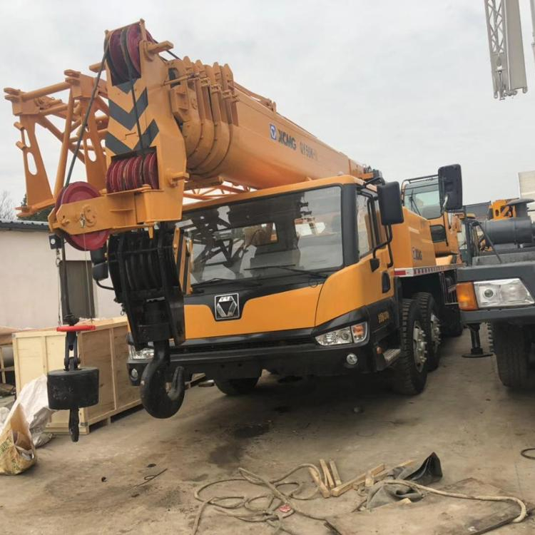 Подержанный грузовой кран 50 тонн, кран китайского производства QY50K