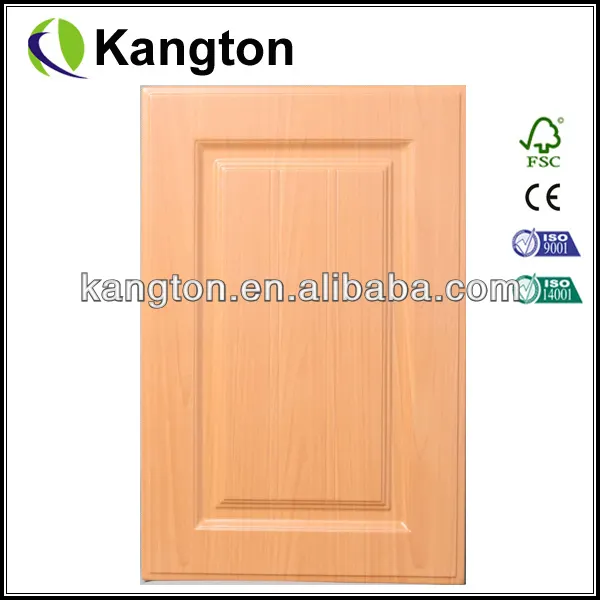 High Quality Doors High Gloss Vinyl Wrap Doors Kitchen Cabinets
