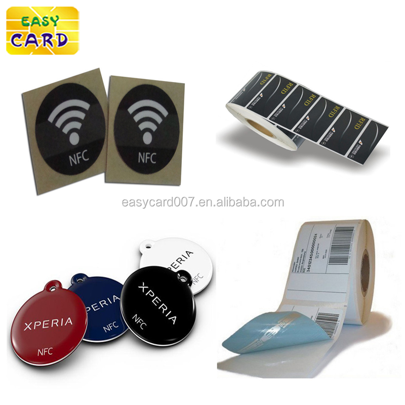 Индивидуальные печати хорошая цена ПВХ NFC Бирка стикера рфид/пассивный RFID тег/смарт-метка RFID