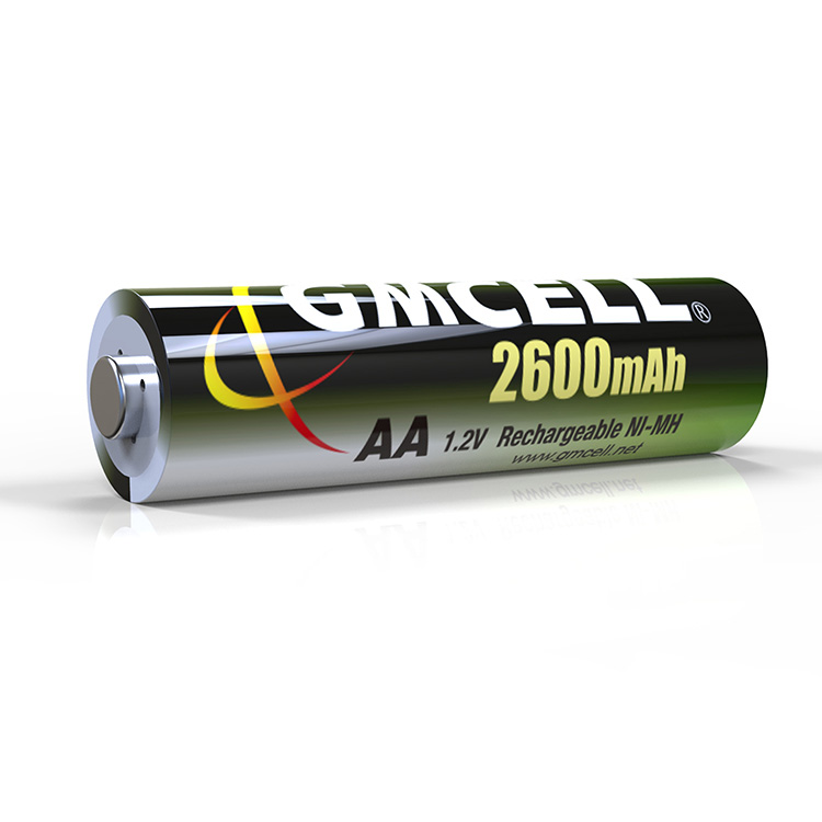 1,2 в Nimh AA Аккумуляторная батарея 2600 мАч AA Nimh аккумуляторная батарея AA