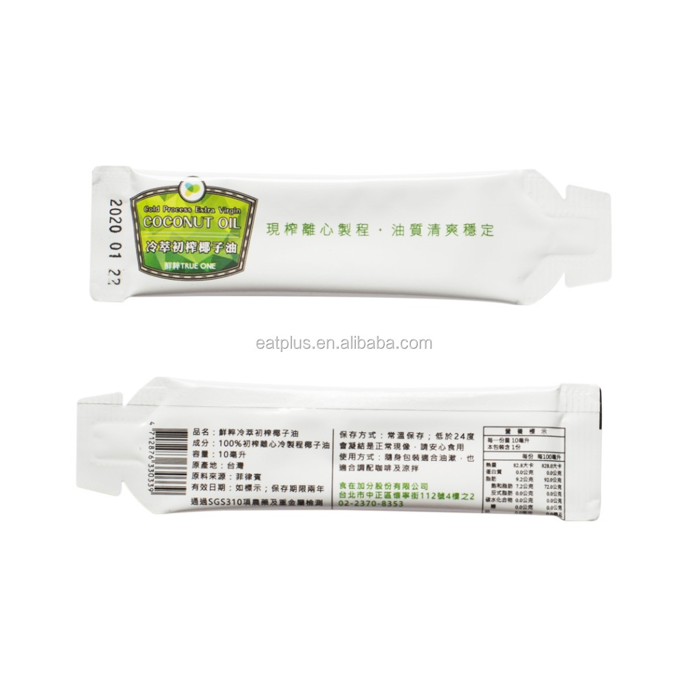 Cold Pressed Coconut oil pulling OEM/ODM convenient sachet pack