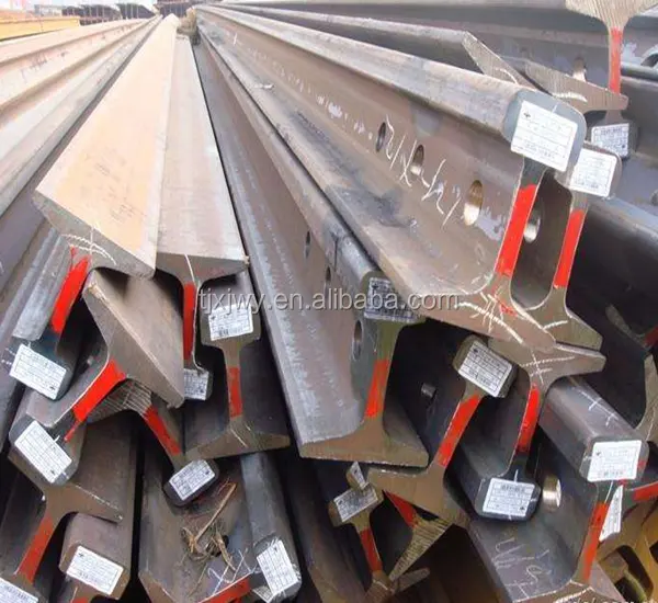 Q235 12kg/m  24kg/m  18kg/m  38KG/m  mine steel rail track in stock