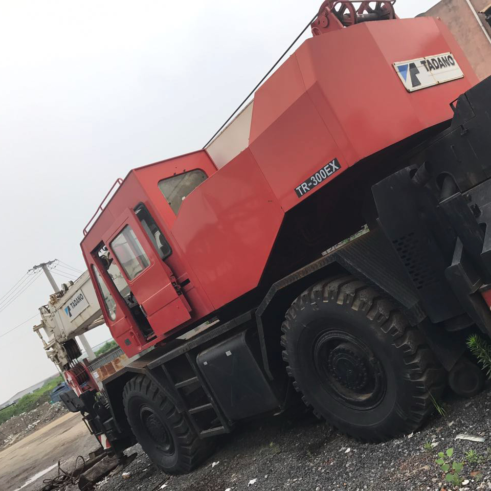 Подержанные краны Tadano 30t TR300EX повышенной проходимости, оригинальные из Японии