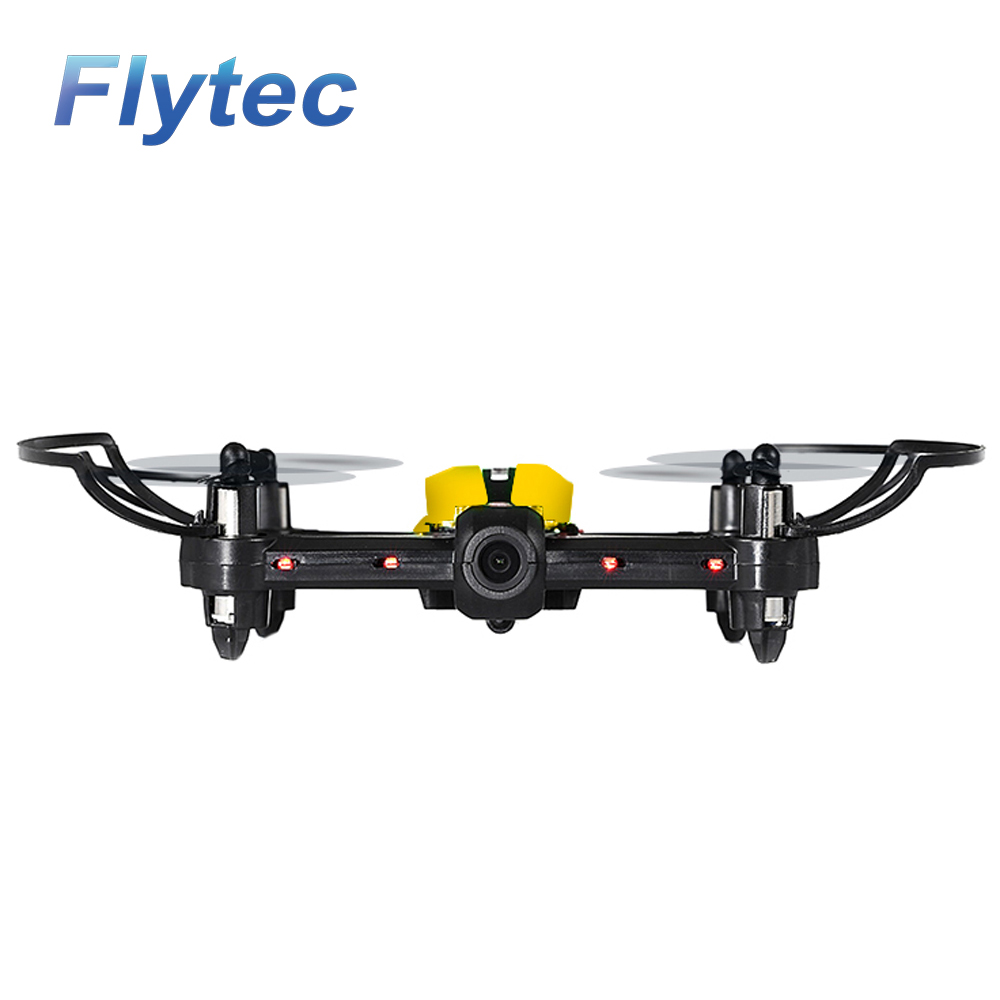 Flytec T18D летательный аппарат для удержания высоты Квадрокоптер 720P HD камера Wifi FPV гоночный Дрон желтый