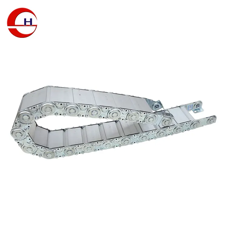 Heavy Duty Completely Enclosed Type Steel Cable Drag Chain