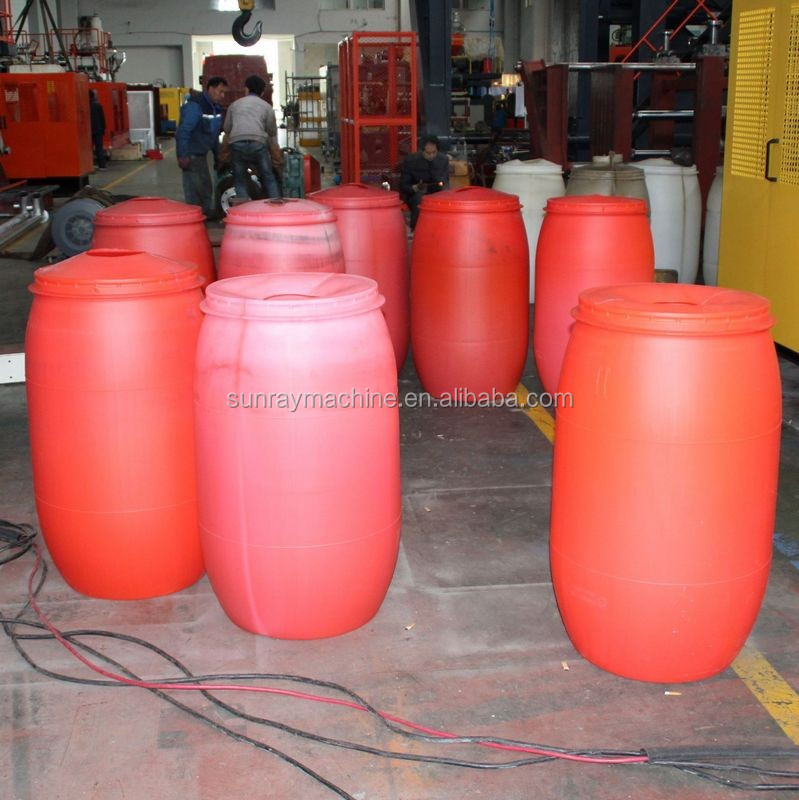 HDPE 200L двухслойная пластиковая вода/масло/химический резервуар барабан/цилиндр/контейнер