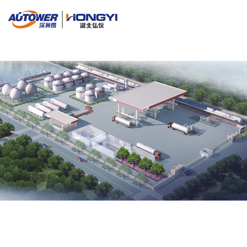 Customized Oil Tank Fuel Level Monitoring Scada System For Whole Oil Depot