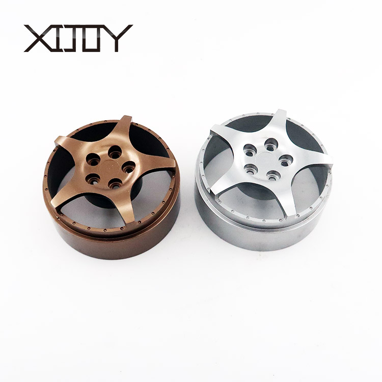 High quality customized RC car rim, support multi-colors and OEM/ODM, made by CNC machining service