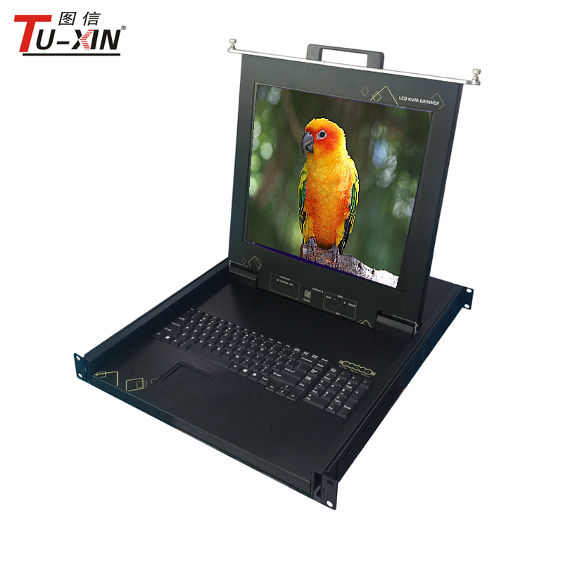 8/16 rackmount 1U стойку USB kvm-переключатель с 19 "LCD KVM ящика