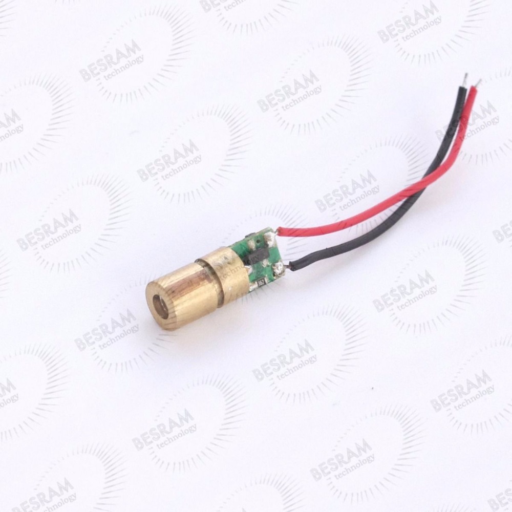 Лазерный модуль Mini 635nm Orange Red Dot 5mw 6*16,5mm