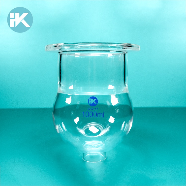 Huke Life Sciences Подгонянный реакционная колба мл рот фланца 1000, сферический широкий рот