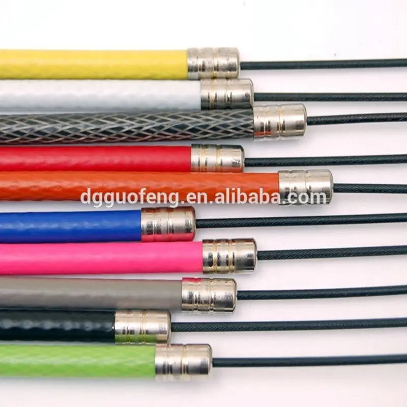 High Quality Colorful Motorcycle Brake Cable With Inner Wire With Zinc Nipples