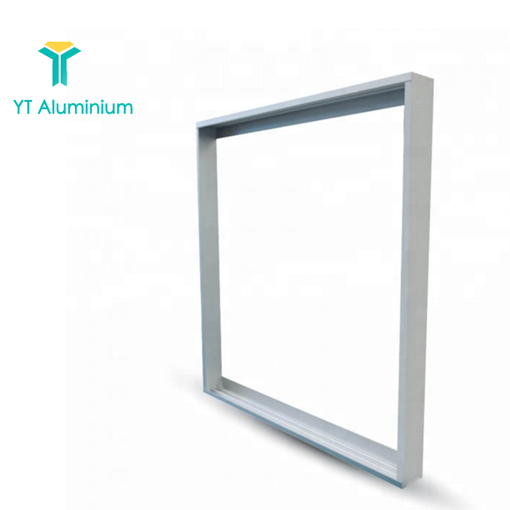 Satin Nickel-Brushed Surface Mount Frame Kit 600x600 300x1200 600x1200 mm For LED Panel Light
