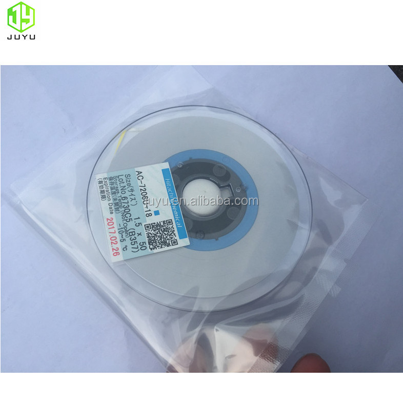 ACF Conductive Tape for acf bonding machine Flex Cable 1.5mmX50m film
