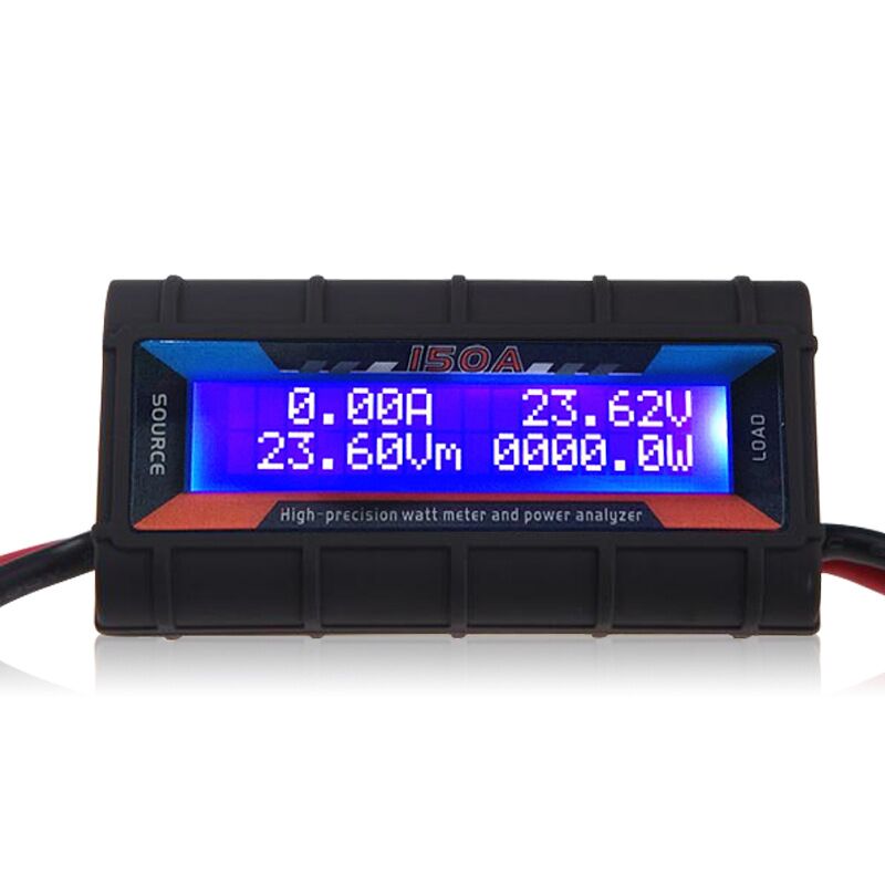 Высокая точность подсветки LCD 150A RC ватт счетчик энергии и мощность анализа