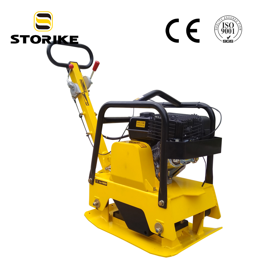 Малый ходить за асфальт compactor плиты
