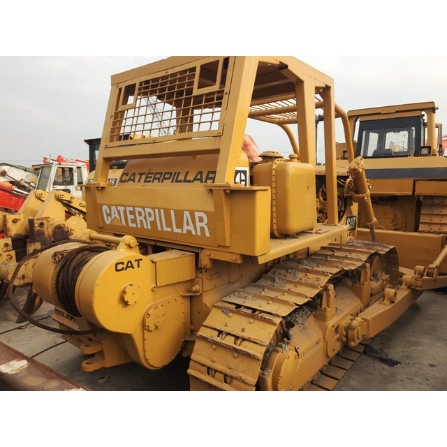 Б/у оригинальный гусеничный бульдозер D7 CAT D7G бульдозер с лебедкой