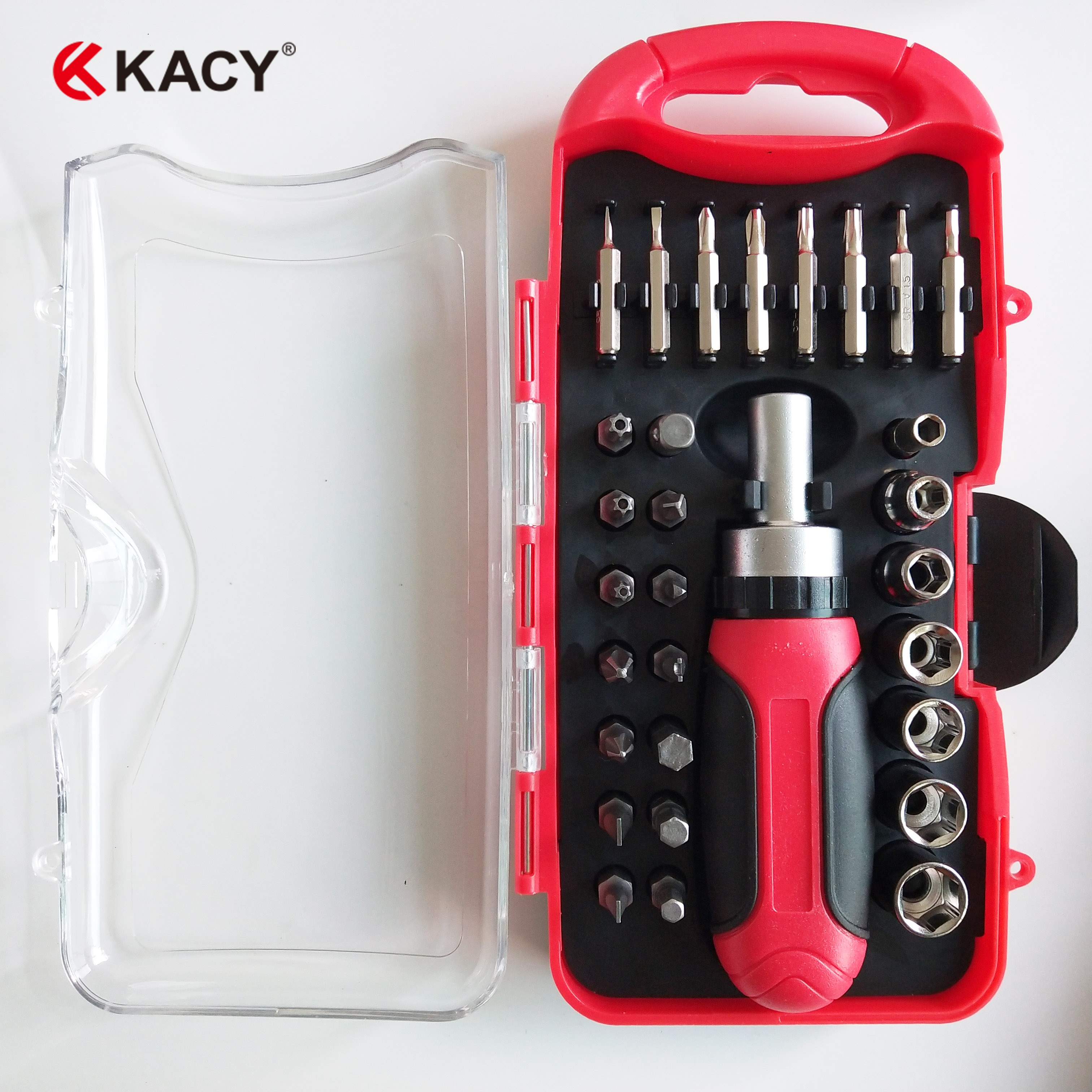 30 шт. Stubby Ratchet Ручка отвертка биты и гнездо набор
