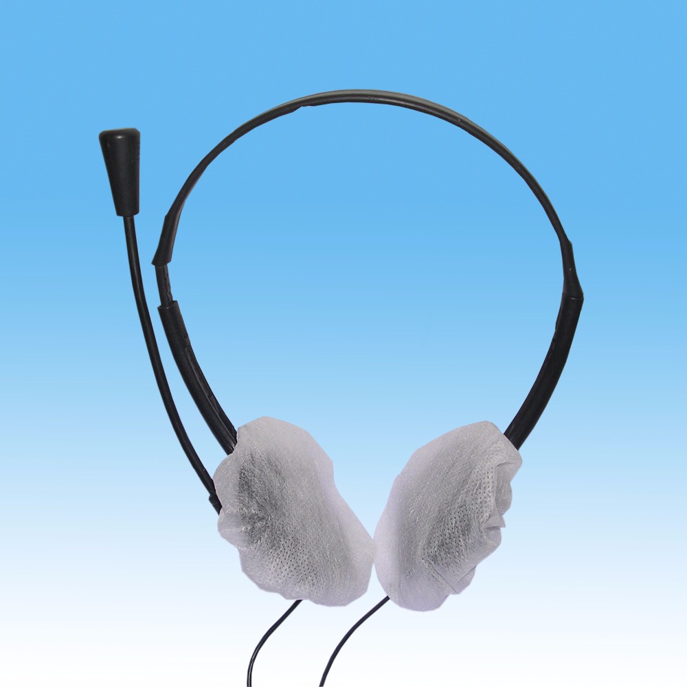Устранимые nonwoven крышки уха/headset крышки уха